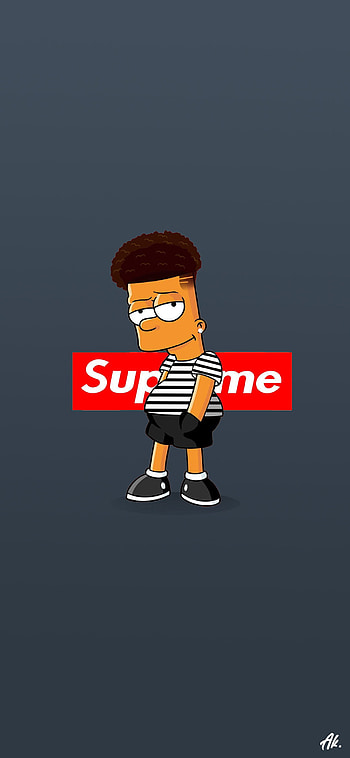 Simpsons_drippin, aesthetic, trending, art, cartoon, trend, dark, drip, , simpsons HD phone wallpaper