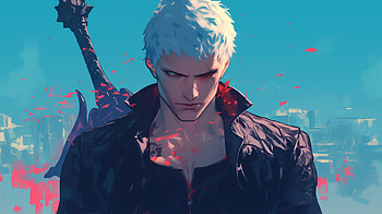 Dante from Devil May Cry, video game, Devil May Cry, Dante (Devil May Cry) HD wallpaper