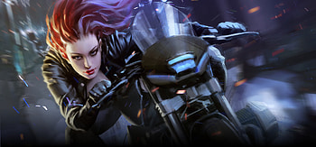 Mythgard 2019, games, biker, artwork, digital-art, artist HD wallpaper