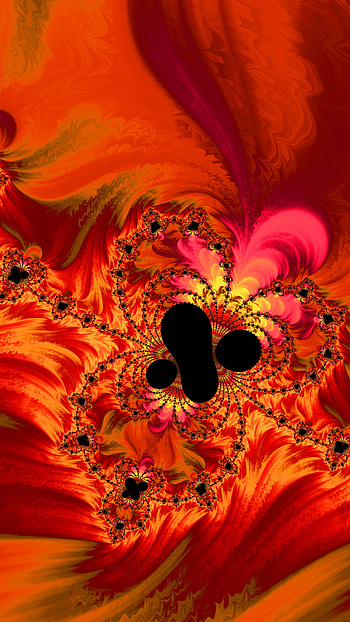 Trippy Psychedelic Fractal, Abstract, fractal HD phone wallpaper