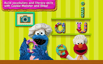 Elmo, Cookie Monster (Sesame Street) HD wallpaper
