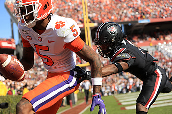 Clemson dominates South Carolina, Final score, Statistical analysis, Rivalry game HD wallpaper