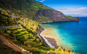 Madeira travels, Vivid , Breath-taking landscapes, Nature's beauty HD wallpaper
