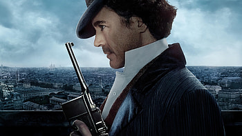 Sherlock Holmes: A Game of Shadows , Detective adventure, Robert Downey Jr., Action-packed HD wallpaper