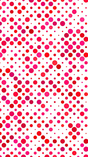 Polka Dot, Red accents, Bold and vibrant, Statement design HD phone wallpaper
