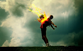 Sports, Football, Ball, Boy, Pass HD wallpaper