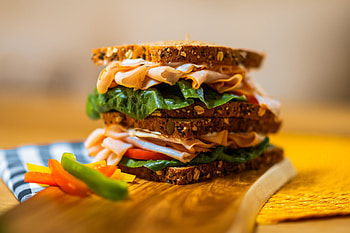 Sandwich, bread, cheese, food HD wallpaper