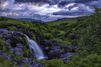 Loup of Fintry Waterfall, Fintry, Waterfall, of, Loup HD wallpaper