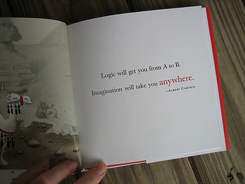 Imagination, quote, book, mind, einstein HD wallpaper