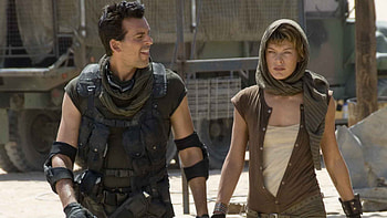 Milla Jovovich, Movie, Resident Evil: Extinction, Oded Fehr, Resident Evil HD wallpaper