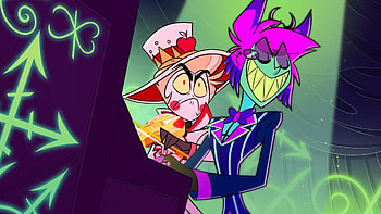 : Alastor & Lucifer from Hazbin Hotel, TV Show, Hazbin Hotel, Alastor (Hazbin Hotel), Lucifer (Hazbin Hotel) HD wallpaper
