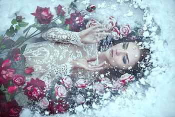 ❤, lady, model, abstract, beauty HD wallpaper