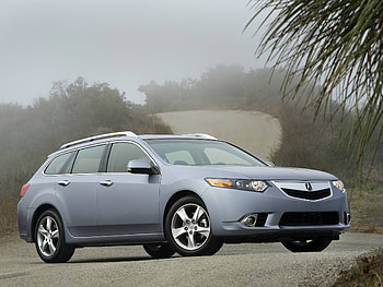 Auto, Nature, Trees, Acura, Cars, Side View, Style, Akura, Shrubs, 2010, Tsx HD wallpaper