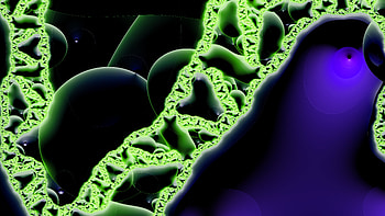 Trippy Psychedelic Fractal, trippy, psychedelic, aesthetic, Abstract, fractal HD wallpaper
