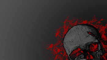 Dark, Skull HD wallpaper