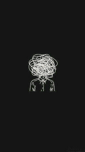 Trippy Dark Aesthetic, Cool Dark Aesthetic HD phone wallpaper