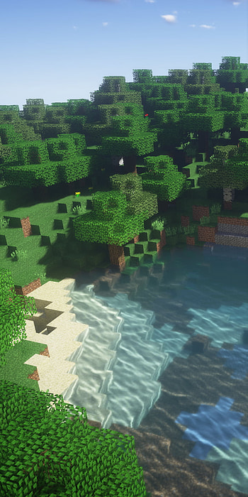 Minecraft seasons, video game, Minecraft HD phone wallpaper