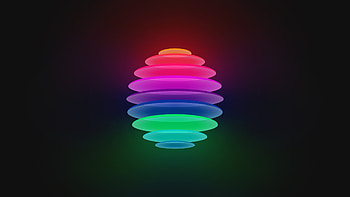 Shape oval, abstract HD wallpaper