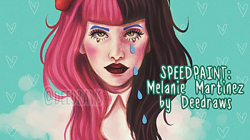 [SPEEDPAINT] Melanie Martinez Cry Baby Fanart - YouTube HD wallpaper