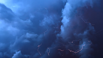Thunderstorm , thunderstorm, lightning, nature HD wallpaper