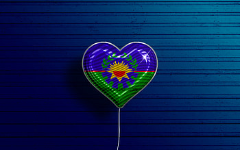 I Love Buenos Aires, , realistic balloons, blue wooden background, Day of Buenos Aires, Argentine provinces, flag of Buenos Aires, Argentina, balloon with flag, Provinces of Argentina, Buenos Aires flag, Buenos Aires HD wallpaper