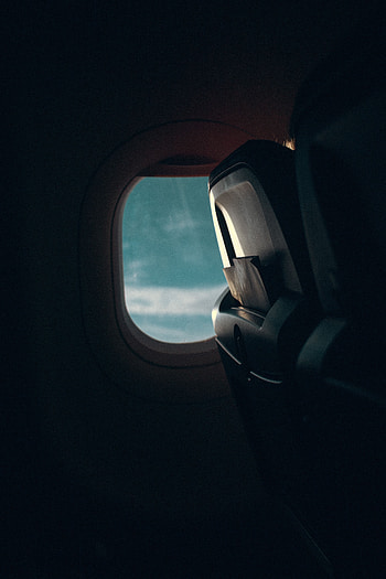 Dark, Miscellanea, Miscellaneous, Window, Porthole, Plane, Airplane HD phone wallpaper