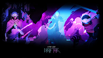 Hyper Light Drifter, Mysterious protagonist, Post-apocalyptic world, Artistic HD wallpaper