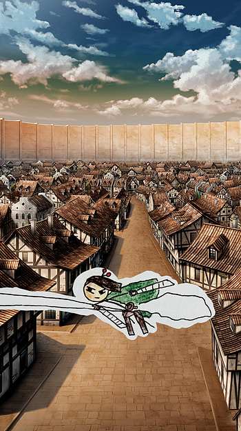 AOT Stick, SNK, Anime, Attack On Titan, Cartoon, Comics, Stickman HD phone wallpaper