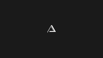 Minimalistic triangles, Penrose triangle, Digital artwork, Abstract minimalism HD wallpaper
