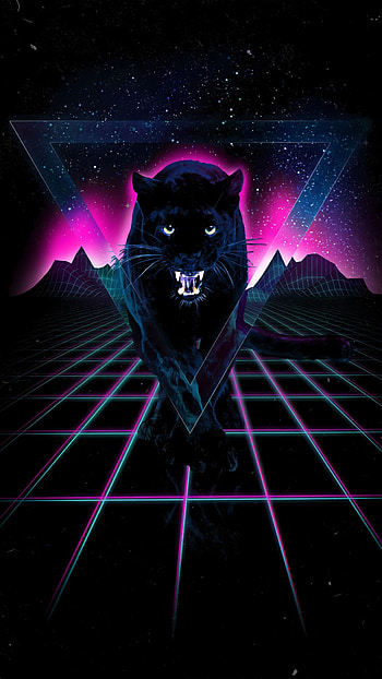 Artwork, Black Panthers HD phone wallpaper