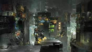 Scifi Dreamy City, scifi, city, artist, artwork, digital-art, artstation HD wallpaper