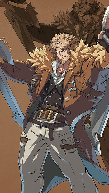 LEO (GGST), Guilty Gear Strive, simple HD phone wallpaper