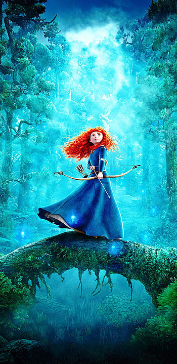 Brave, Disney animation, Merida, Movie HD phone wallpaper