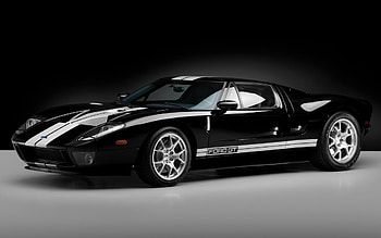 Black Car, Vehicles, Ford Gt, Car, Ford HD wallpaper
