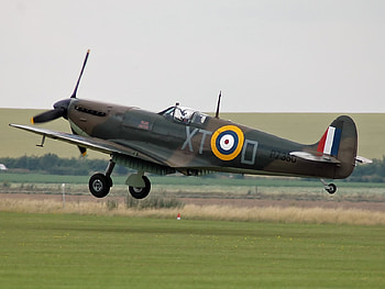 Supermarine Spitfire, supermarine, air force, raf, spirfire, fighter, ww2, royal air force, war HD wallpaper
