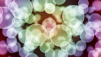 Abstract, Circles, Shine, Light, Multitude, Lots Of HD wallpaper