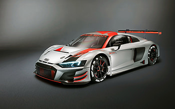 Audi R8 LMS GT3, sports car, 2019 HD wallpaper