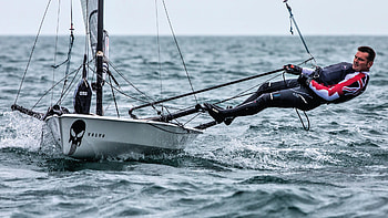 RS700 super quick, Single handed skiff, Sailing weapon, Speed and agility HD wallpaper