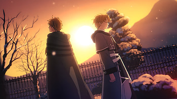 Rudeus Greyrat Sunset – Mushoku Tensei Anime, Anime, Mushoku Tensei: Jobless Reincarnation, Rudeus Greyrat HD wallpaper