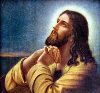 Jesus praying, god, jesus, christ, prayer HD wallpaper