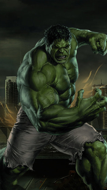 Comic, Hulk HD phone wallpaper