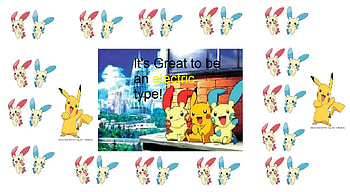 Electric buddies!, plusle, electric, frame, cute, minun, pikachu, pokemon, trio HD wallpaper