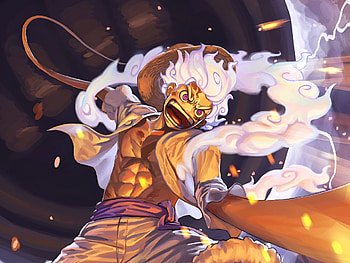 Monkey D. Luffy Gear 5, Anime, One Piece, Monkey D. Luffy, Gear 5 (One Piece) HD wallpaper