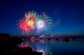 Colorful Fireworks Sky , fireworks, graphy, sky HD wallpaper