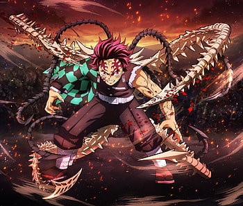 Tanjiro kamado, tanjiro_kamado, kimetsu_no_yaiba, demon_slayer, anime HD wallpaper