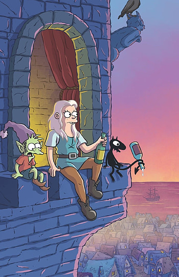 Disenchantment, Cartoon , Animation, Series HD phone wallpaper