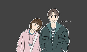 Couple character, Anime, couple, anime couple HD wallpaper