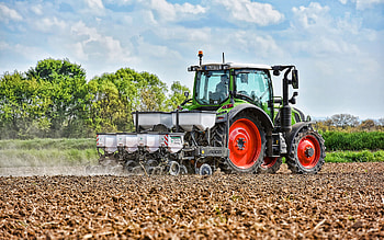 Fendt 313 Vario, back view, 2020 tractors, agricultural machinery, tractor in the field, plowing field, agriculture, Fendt HD wallpaper