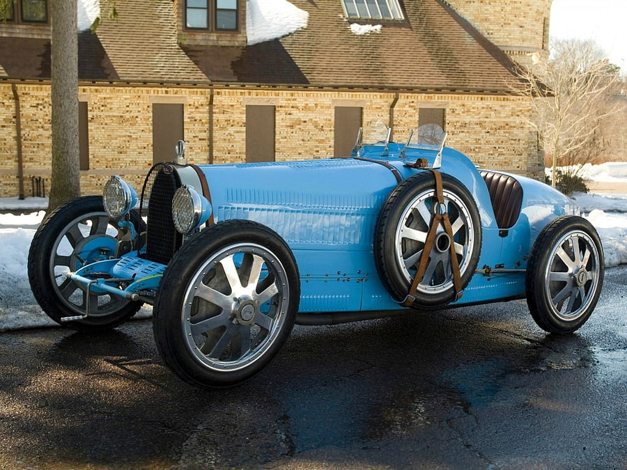 bugatti type 39, classic, bugatti, vintage, house HD wallpaper