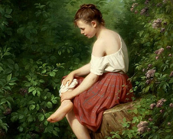 Beautiful Painting, art, draw, painting, woman HD wallpaper